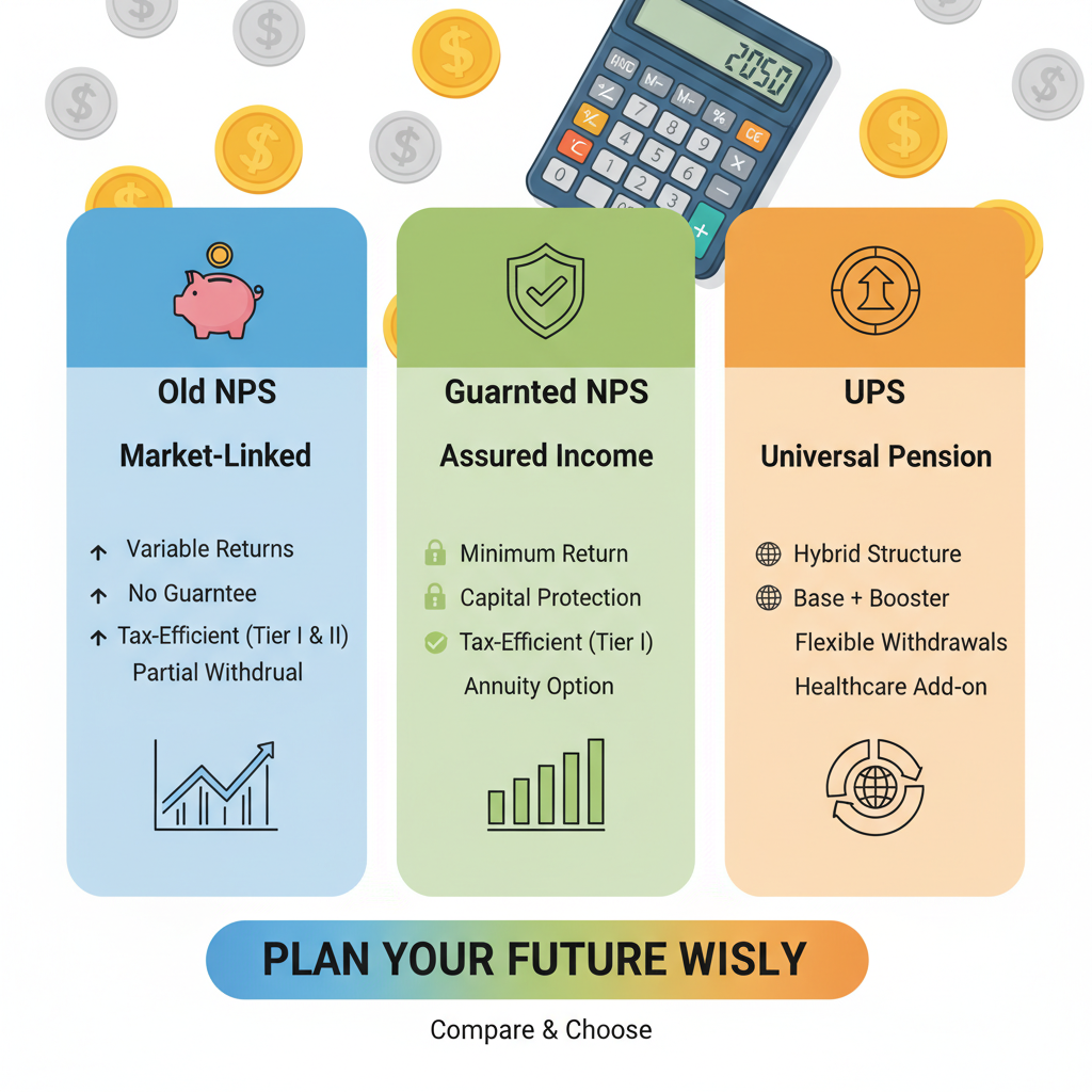 Pension comparison assumptions